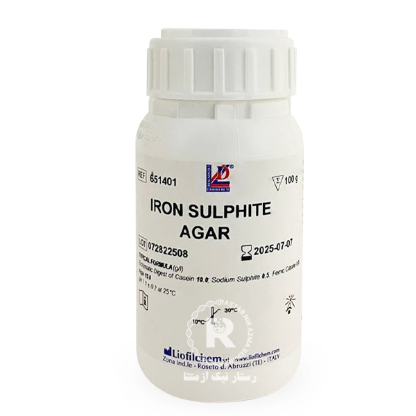 محیط کشت پودری iron sulphite agar لیوفیلکم