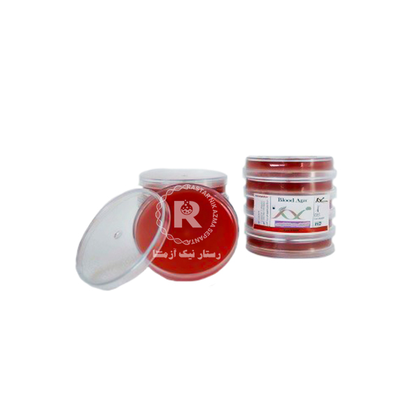محيط كشت آماده Blood Agar -6cm