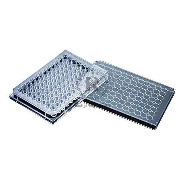 پلیت کشت سلول استریل چسبنده 96 خانه ته صاف SPL کد 30096