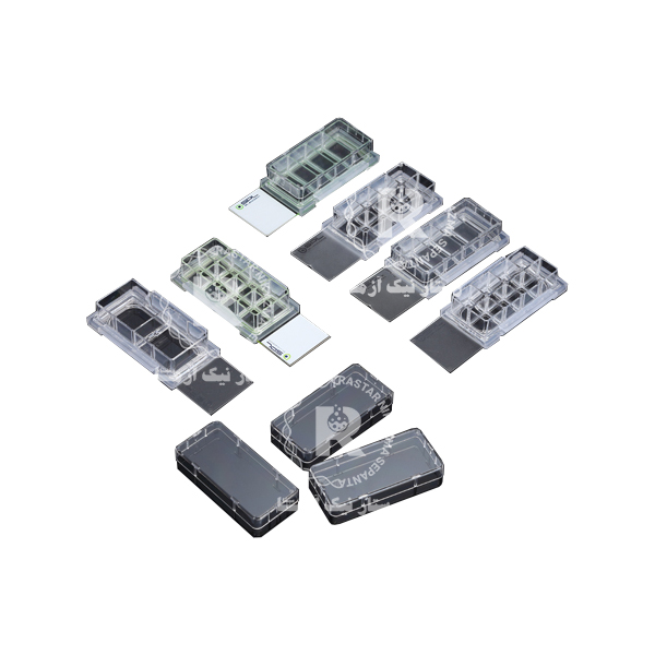 چمبر اسلاید 4 خانه بچسب جنس کف (DLUX) استریل SPL کد 301404