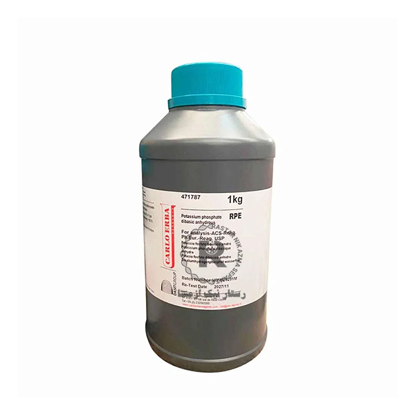 دي پتاسيم هيدروژن فسفات 1Kgكارلواربا(k2hpo4)