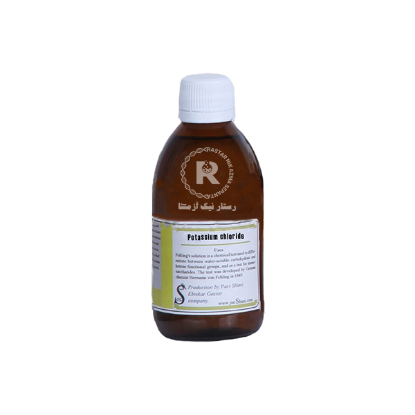 محلول پتاسيم كلرايد 3مولار 125CC پارس