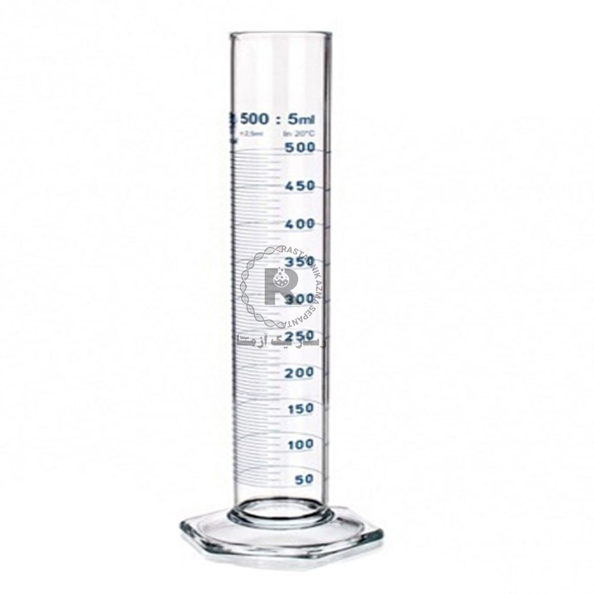 استوانه مدرج ISO LAB 500cc