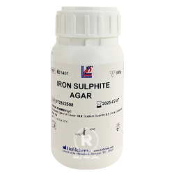 محیط کشت پودری iron sulphite agar لیوفیلکم 