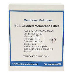 فیلتر ممبران کاغذی membrane solutions 47mm