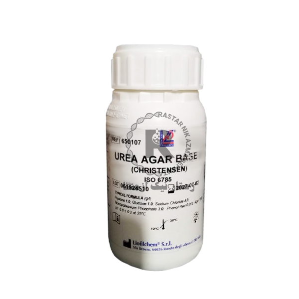 urea agar base(chris tensen) 100g لیوفیلکم