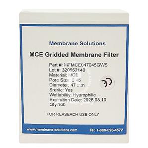 فیلتر ممبران کاغذی membrane solutions 47mm