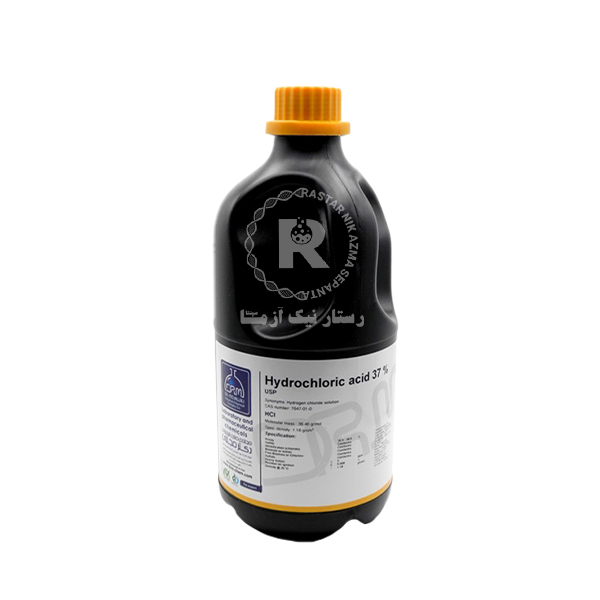 اسيد كلريدريك 37% 2.5L USP -دکتر مجللي